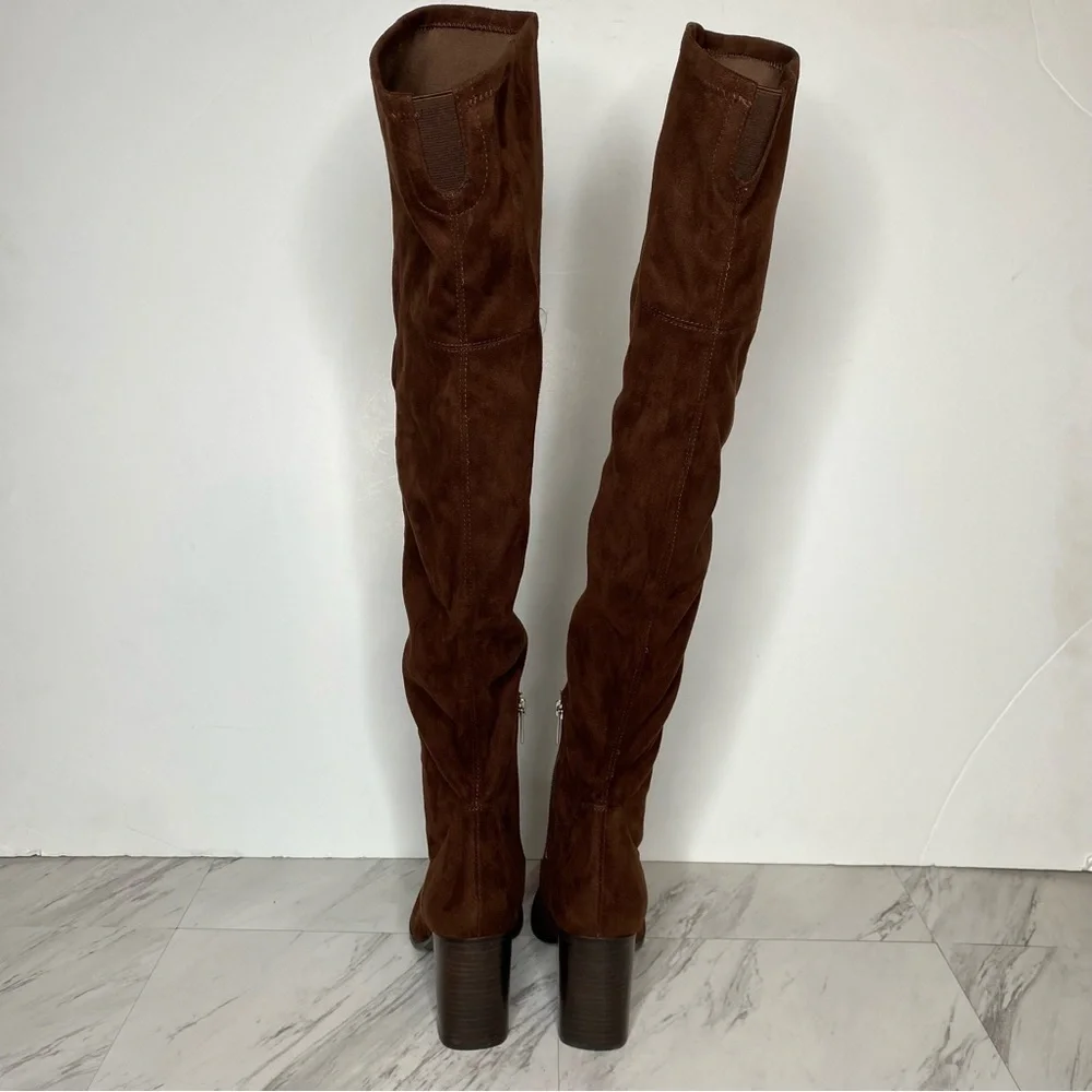 Marc Fisher Onyse Brown Over The Knee Boot 9M